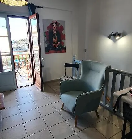 Syros Dreamy Maisonette 2 Minutes From Sandy Liaropa