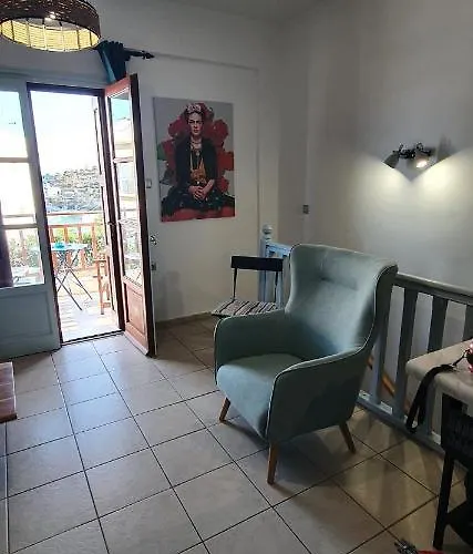 Syros Dreamy Maisonette 2 Minutes From Sandy Liaropa